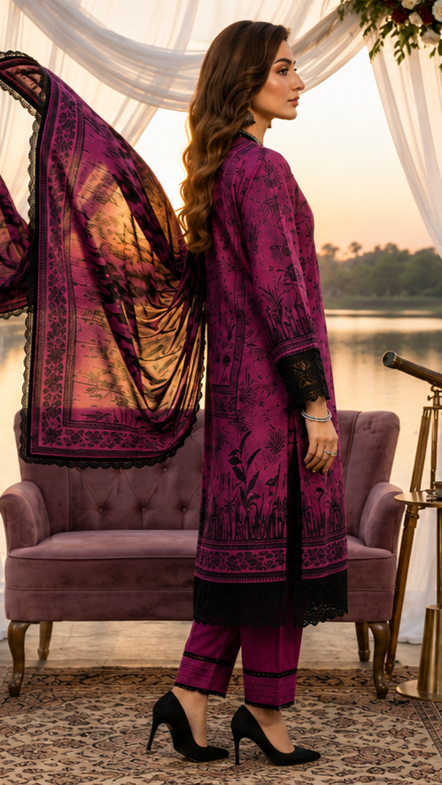 Unstitched | Shanzay | 3 pc Suit