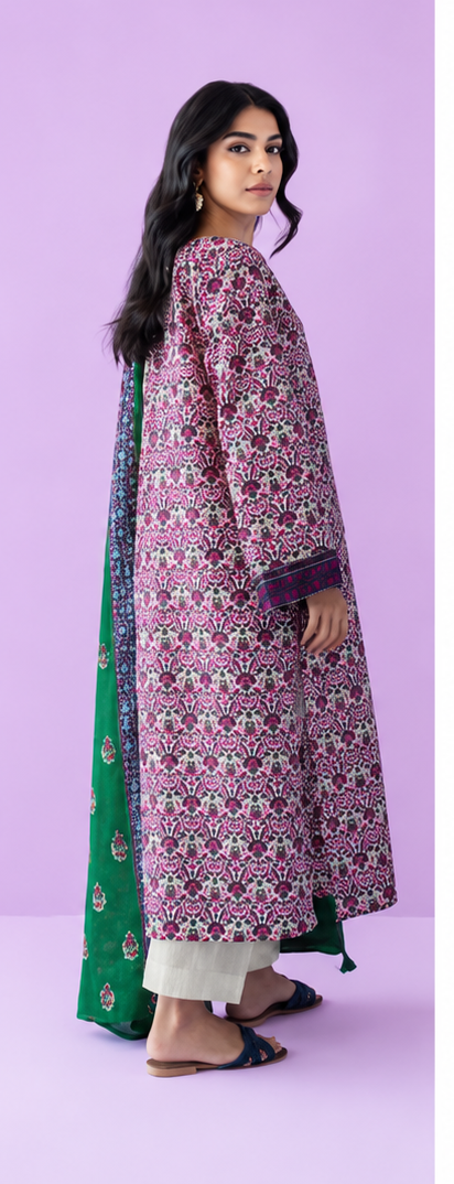 Unstitched | 3 Piece | Printed Lawn