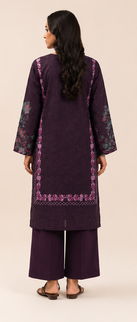 3 Piece Lawn-Printed(Unstitched)