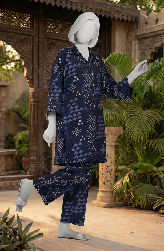 2 Piece - Premium Printed Suit