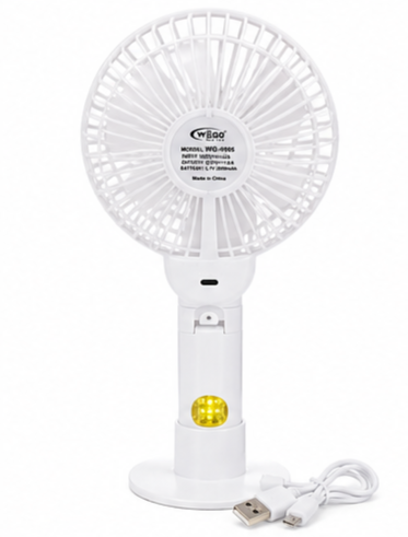 WEGO Handy Rechargeable Fan (WG-9905)