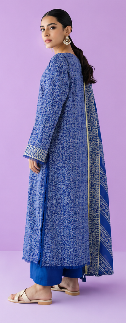 Unstitched | 3 Piece | Printed Lawn