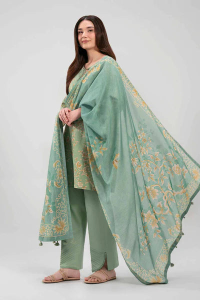3 Piece - Digital Printed Suit