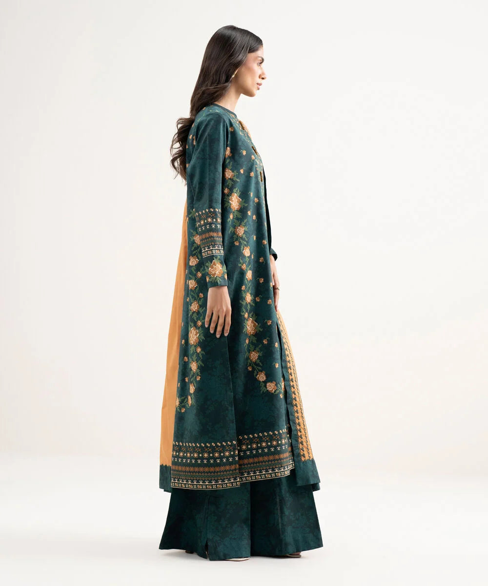 3 Piece -Printed Lawn Suit