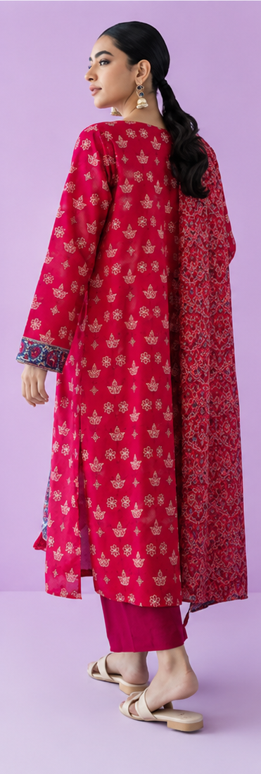Unstitched | 3 Piece | Printed Lawn