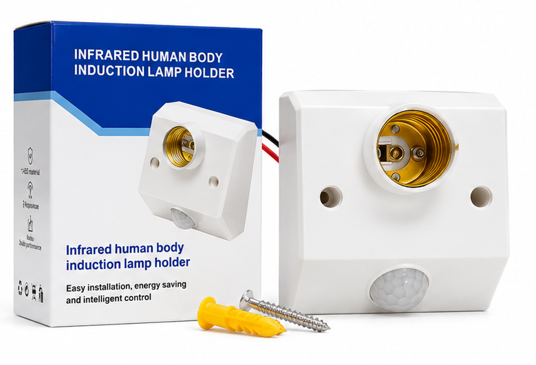 Infrared Human Body Induction Lamp Holder