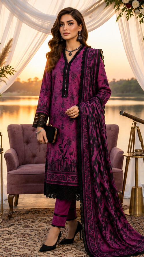 Unstitched | Shanzay | 3 pc Suit