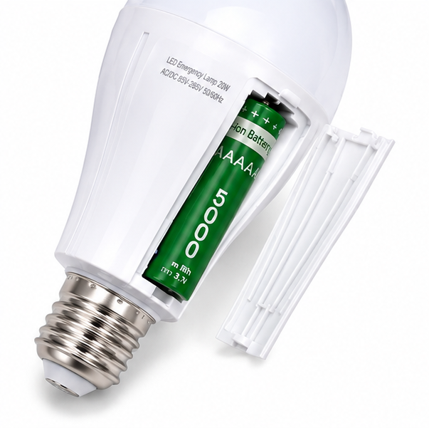 LED with Batteries Emergency Lamp