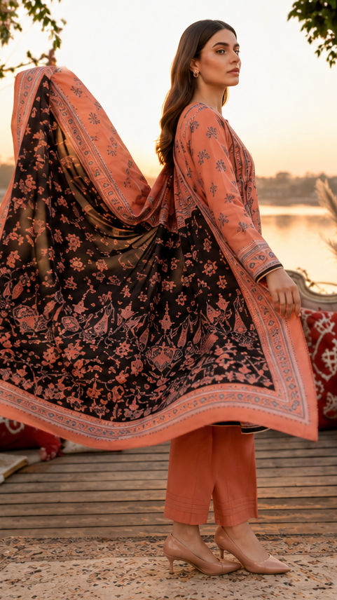 Unstitched | Shanzay | 3 pc Suit