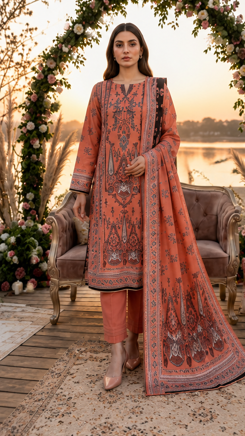 Unstitched | Shanzay | 3 pc Suit