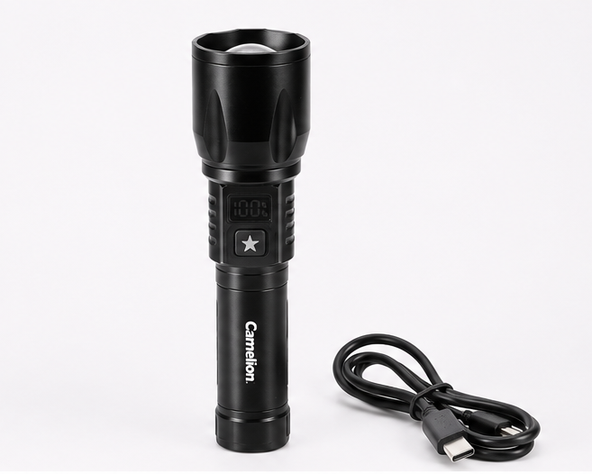 Camelion RT308 Rechargeable LED Flashlight