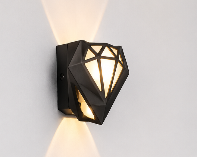 Diamond LED Wall Light