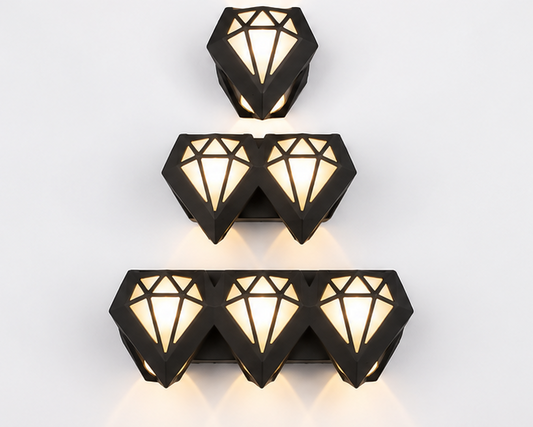 Diamond LED Wall Light