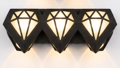 Diamond LED Wall Light