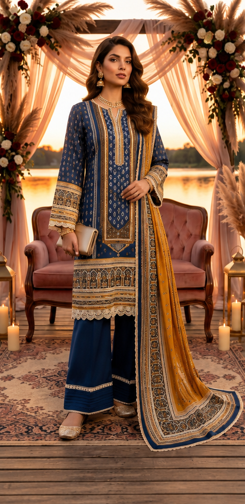 Unstitched | Shanzay | 3 pc Suit