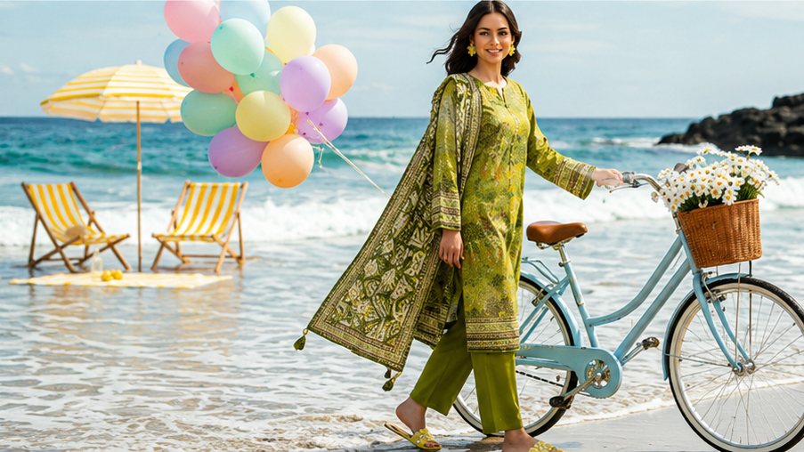 3Pcs Premium Lawn Unstitched