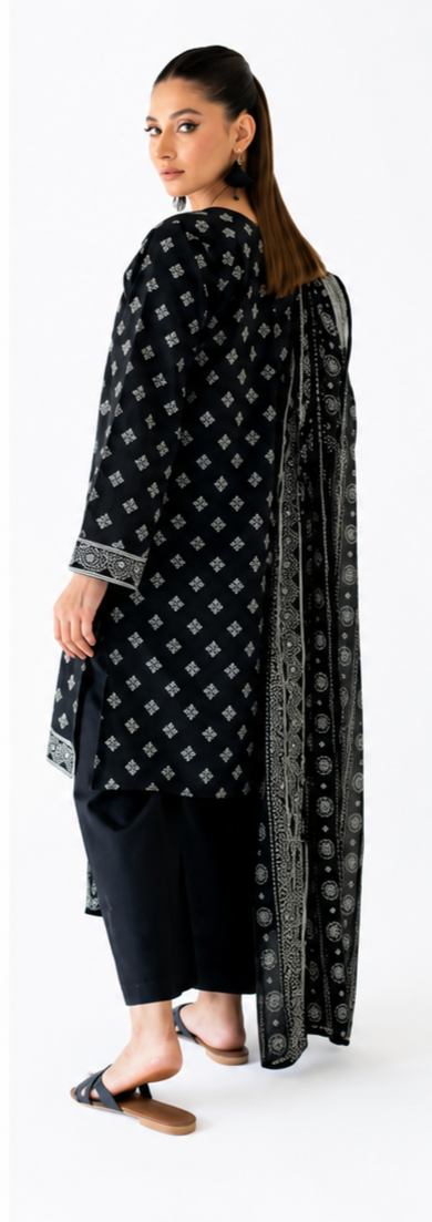Unstitched | 3 Piece | Printed Lawn