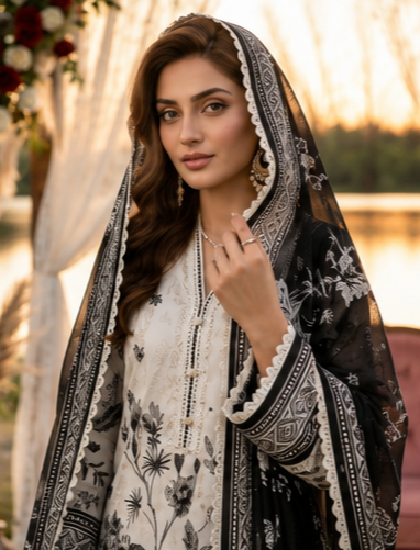 Unstitched | Shanzay | 3 pc Suit