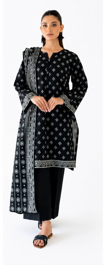 Unstitched | 3 Piece | Printed Lawn