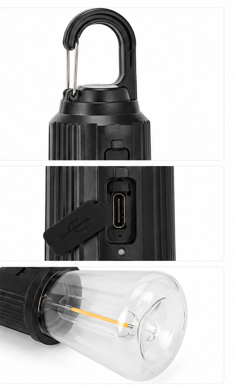 G-914 Type-C Rechargeable Camping Lamp