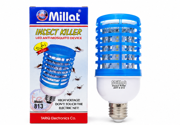 Millat LED Anti-Mosquito Insect Killer Bulb (Model 813)