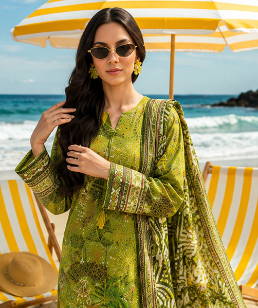 3Pcs Premium Lawn Unstitched