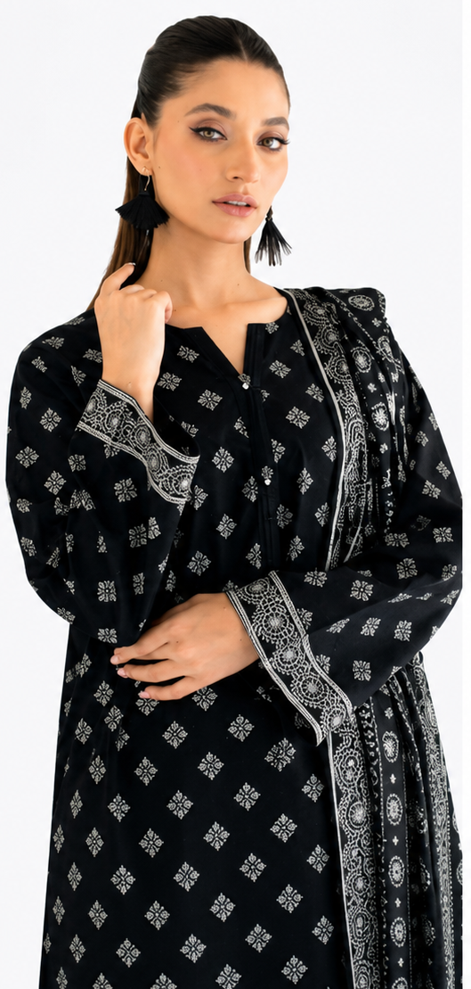 Unstitched | 3 Piece | Printed Lawn