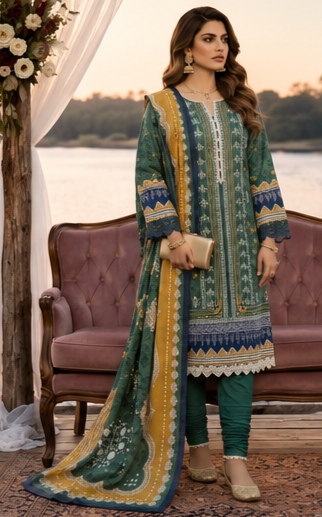 Unstitched | Shanzay | 3 pc Suit