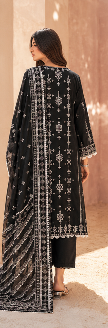 3Piece Unstitched Printed Lawn