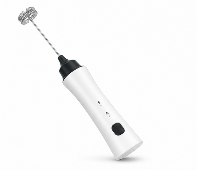 Electric Milk Frother – Handheld Coffee &amp; Kitchen Whisk