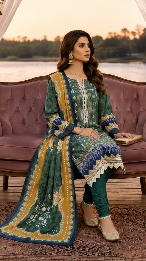 Unstitched | Shanzay | 3 pc Suit