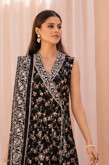3Piece Unstitched Printed Lawn