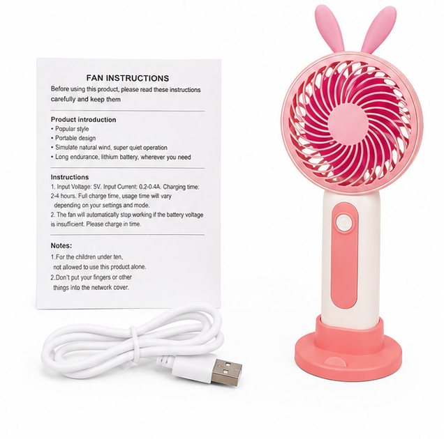 Handheld Desktop USB Fan