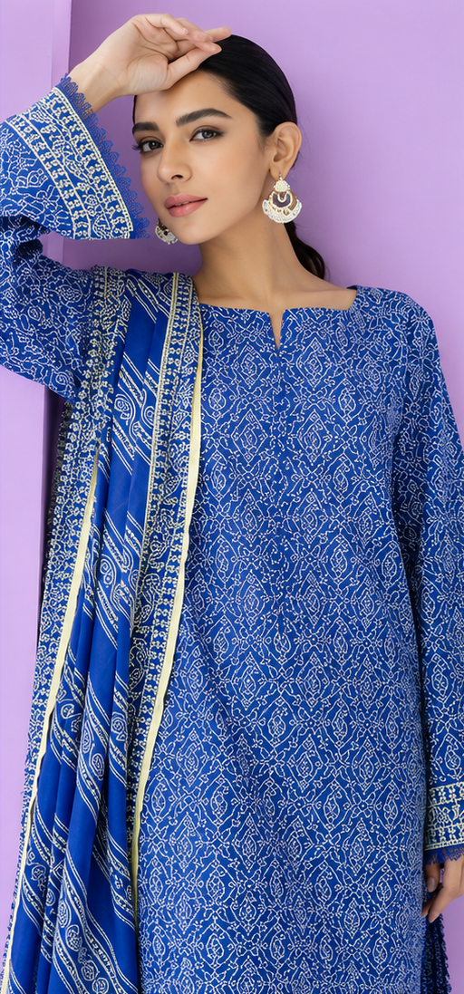 Unstitched | 3 Piece | Printed Lawn