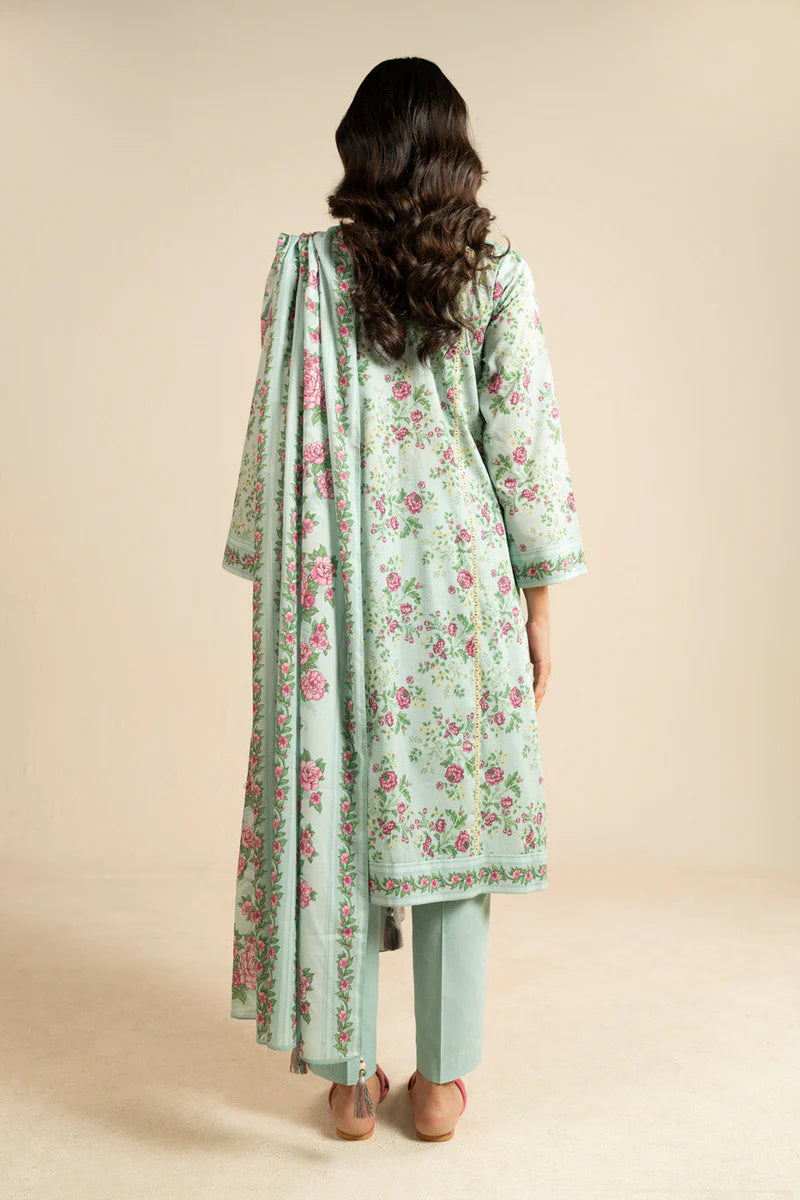3 Piece Lawn-Printed(Unstitched)