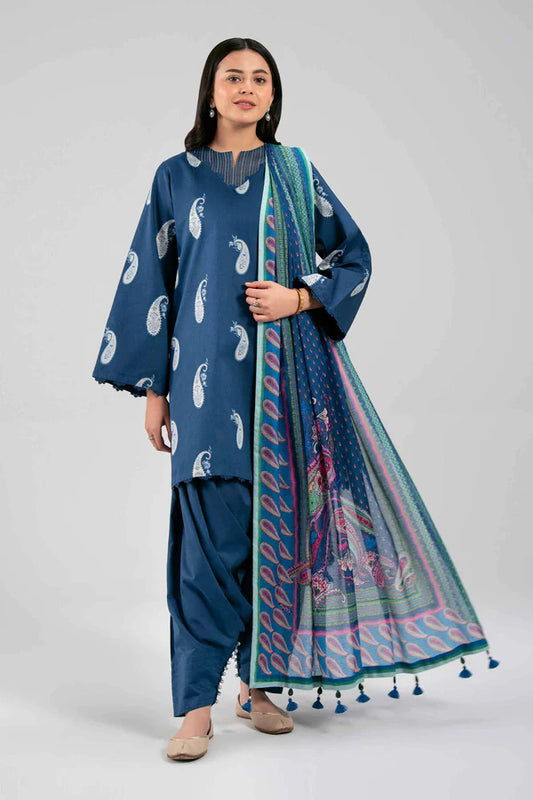 3 Piece - Digital Printed Suit