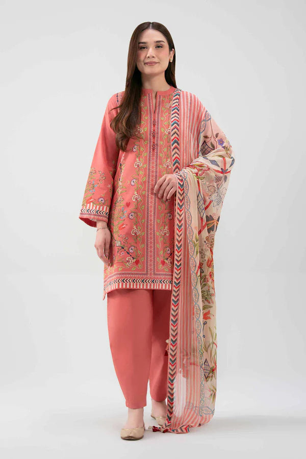 3 Piece - Digital Printed Suit