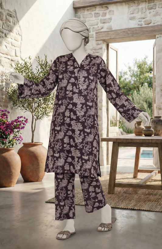 2 Piece - Premium Printed Suit