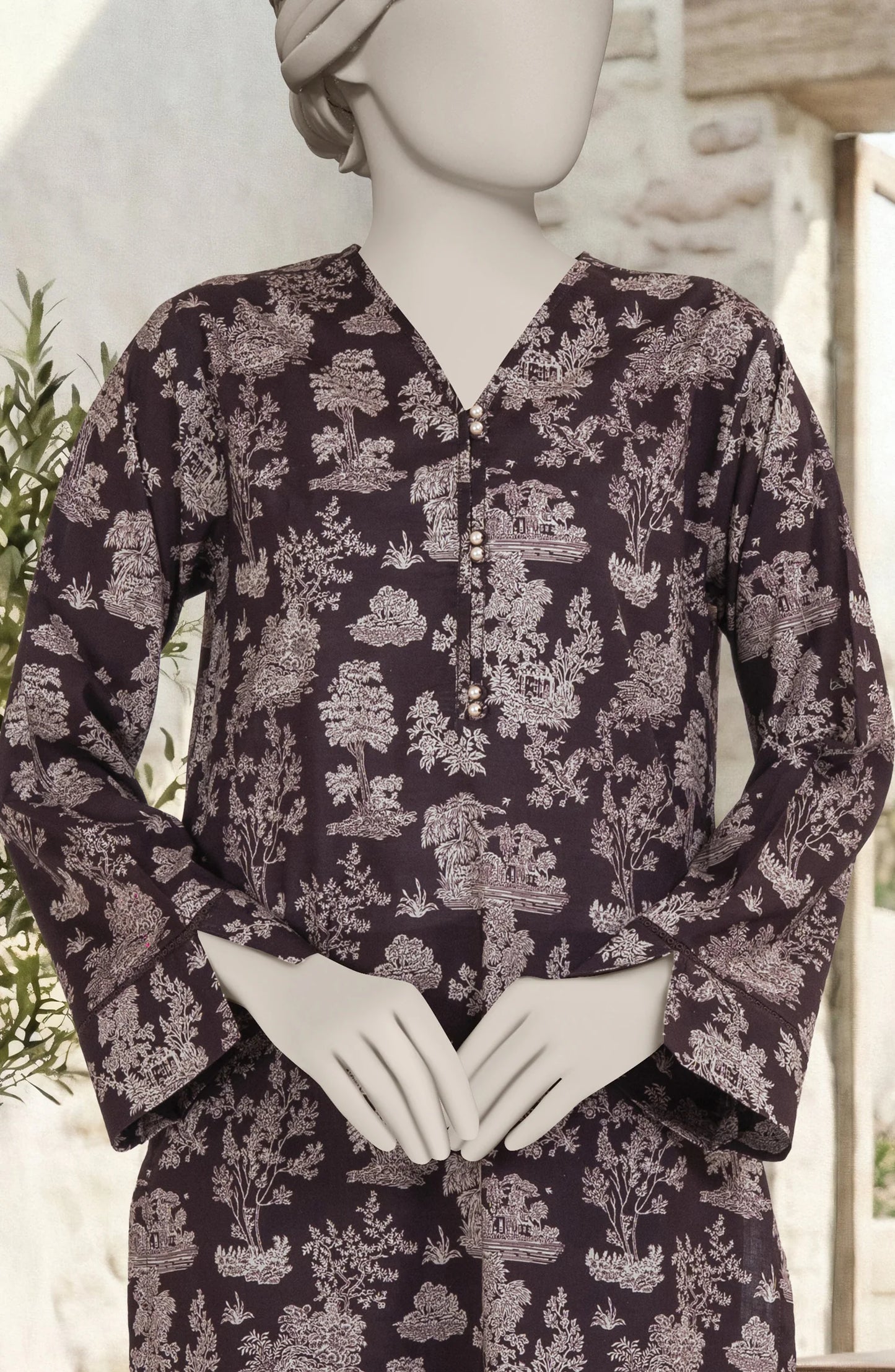 2 Piece - Premium Printed Suit