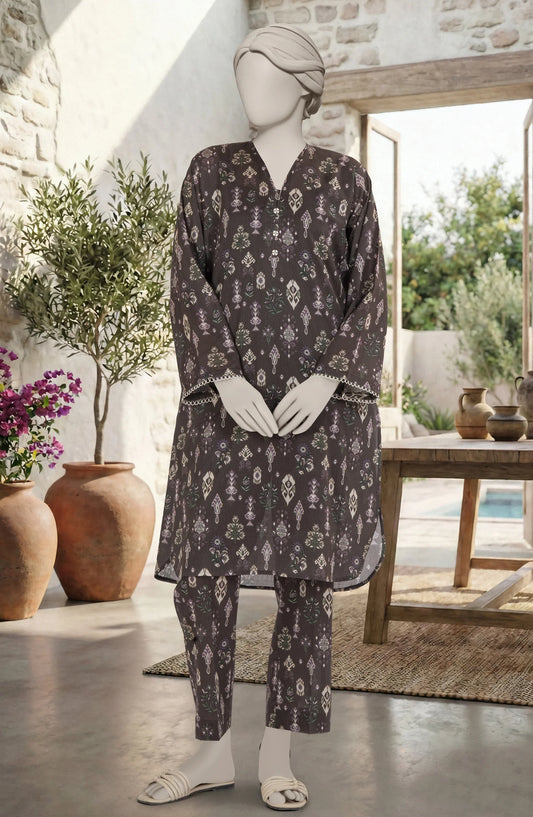 2 Piece - Premium Printed Suit