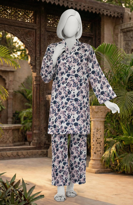 2 Piece - Premium Printed Suit