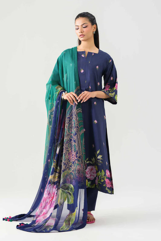 3 Piece - Digital Printed Suit