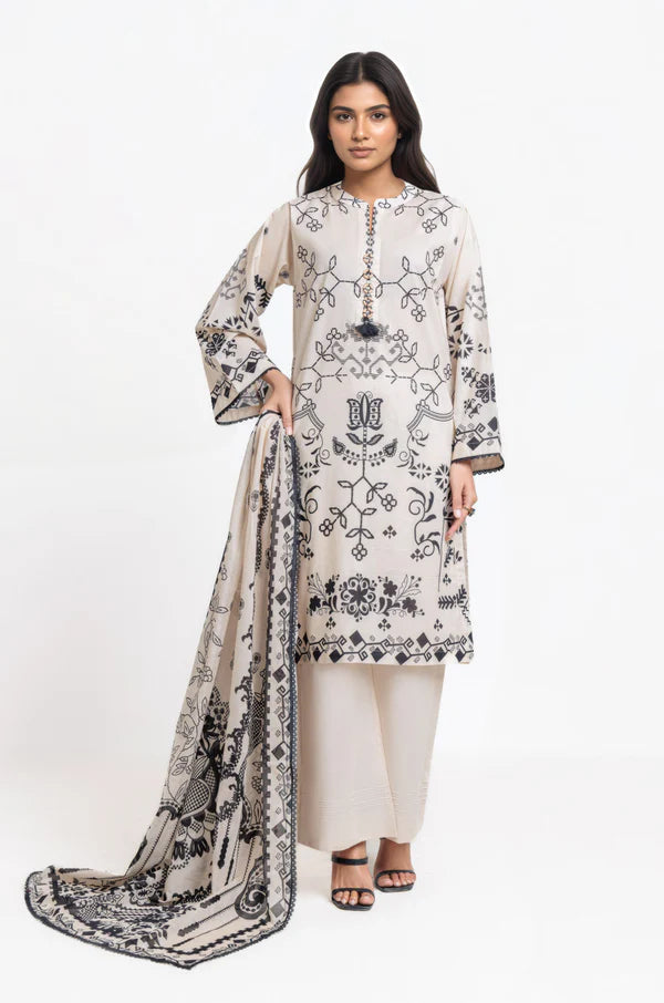 3 Piece - Digital Printed Suit