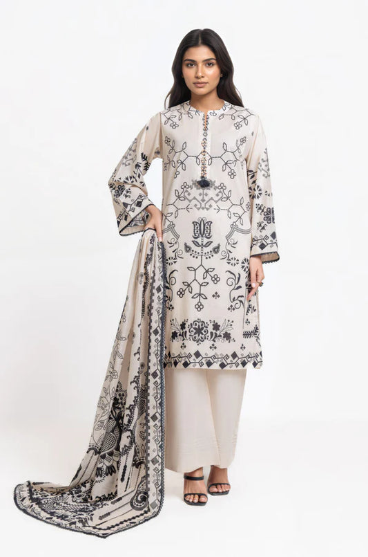 3 Piece - Digital Printed Suit