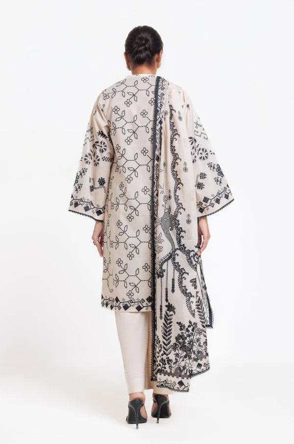3 Piece - Digital Printed Suit
