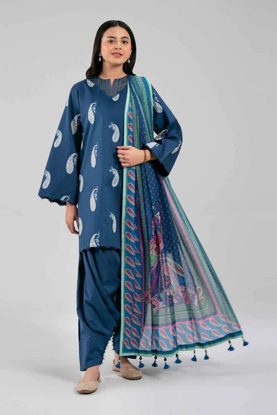 3 Piece - Digital Printed Suit