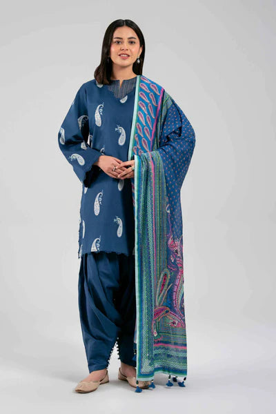 3 Piece - Digital Printed Suit