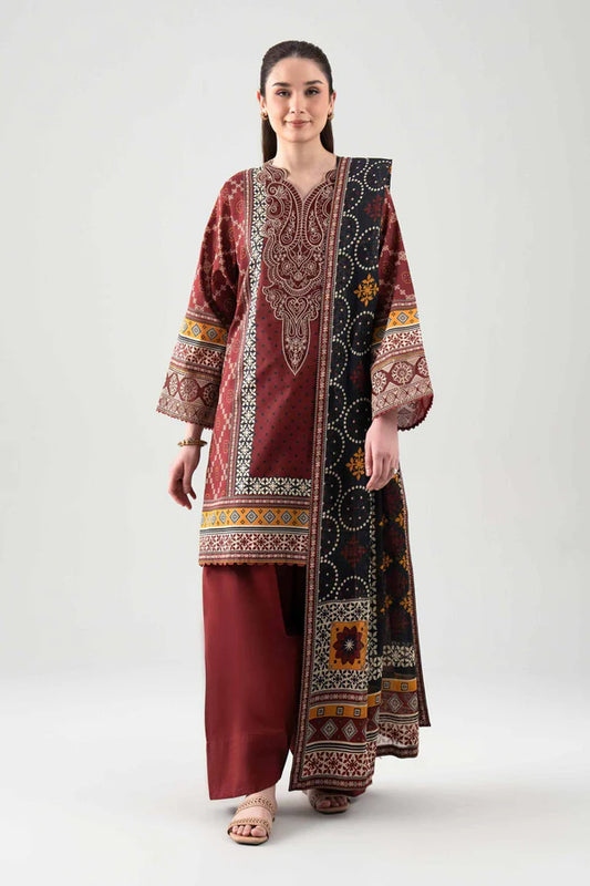 3 Piece - Digital Printed Suit