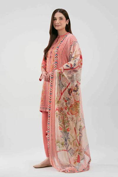 3 Piece - Digital Printed Suit