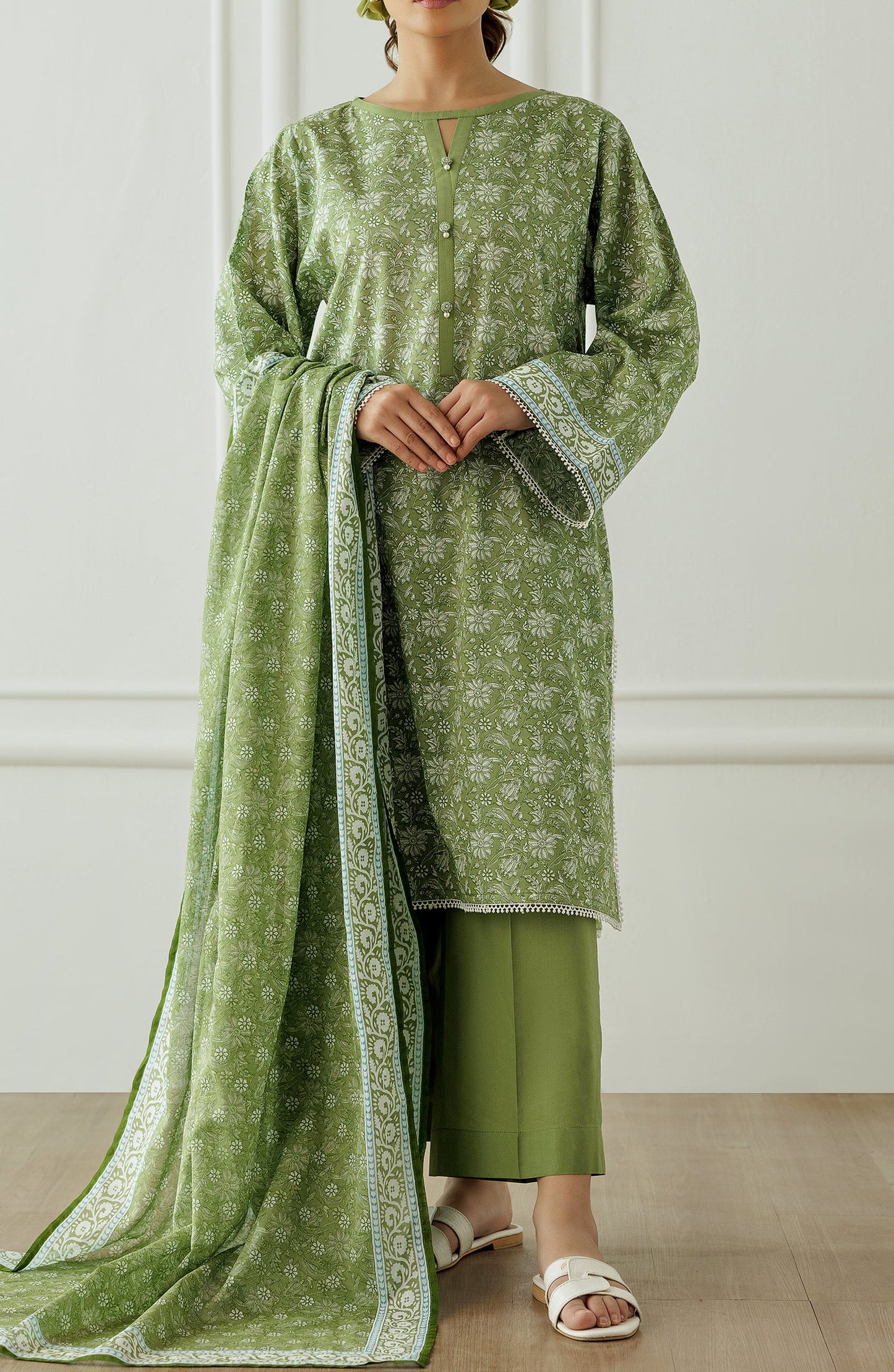 Unstitched | 3 Piece | Printed Lawn